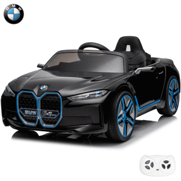 BMW i4 Elektrický dětský vůz 12 Voltů s dálkovým ovládáním - Černý