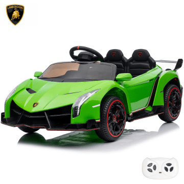 Lamborghini Veneno elektrické dětské auto zelené