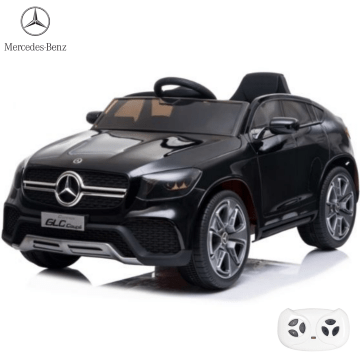 Elektrické Dětské Auto Mercedes GLC63 Coupe v Černé Barvě - Elegance a Zábava pro Nejmenší