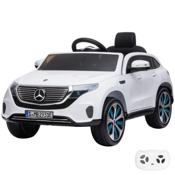 Mercedes elektrische kinderauto EQC wit