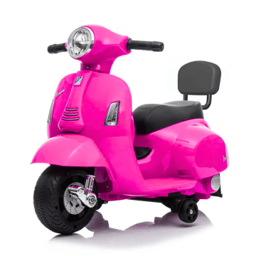 Mini Vespa Elektrická Dětská Skútr Růžová - Perfektní Vozidlo pro Vaše Děti