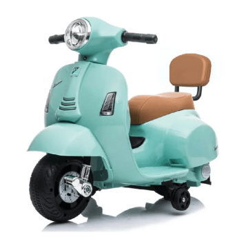 Mini Vespa Elektrická Dětská Skútr - Modrá