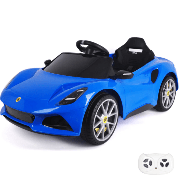 Lotus Emira elektrické dětské auto 12 volt na dálkové ovládání - modré