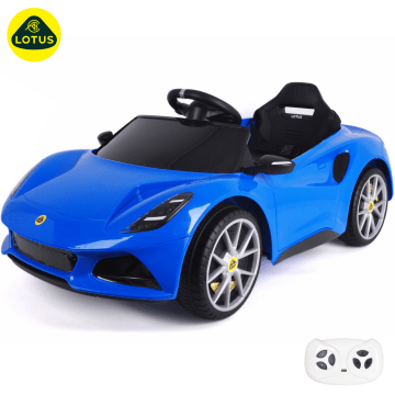 Lotus Emira elektrické dětské auto 12 volt na dálkové ovládání - modré